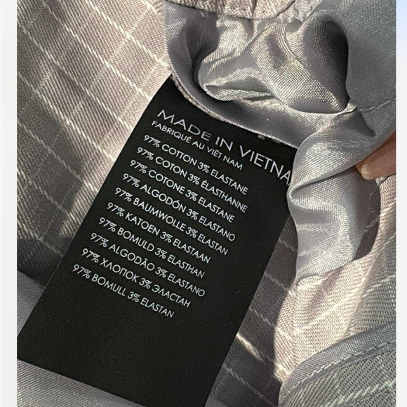 Club Monaco Gray Cropped Ankle Pants NWT Size 00 - Picture 10 of 10